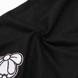 汎用うさぎ レッグウォーマー BLACK