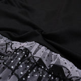 Hanyo Usagi Hoodie Black