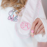 Hanyo Usagi Hoodie White