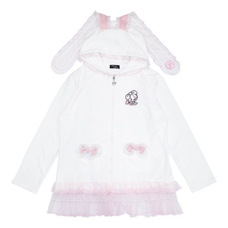 Hanyo Usagi Hoodie White – ACDC RAG