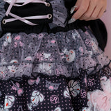 Hanyo Usagi Skirt Black