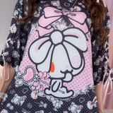 Hanyo Usagi T-Shirt Black 