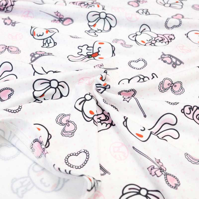 汎用うさぎ T WHITE – ACDC RAG