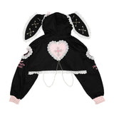Kiss Kill Crop Jacket 