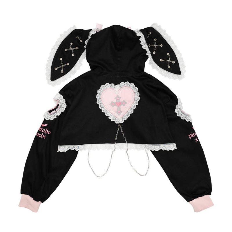 Kiss Kill Crop Jacket 