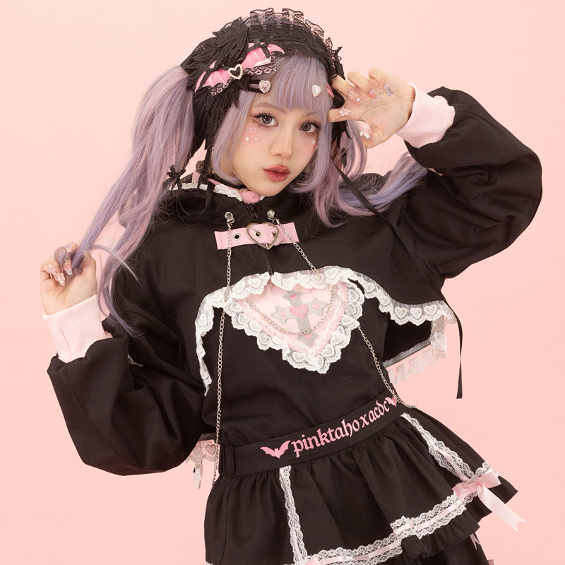 Kiss Kill Crop Jacket 