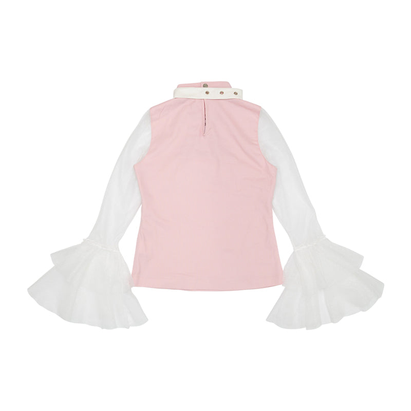 Kiss Kill Lace Long-Sleeve T