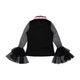 Kiss Kill Lace Long-Sleeve T