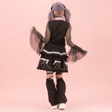 Kiss Kill Lace Long-Sleeve T