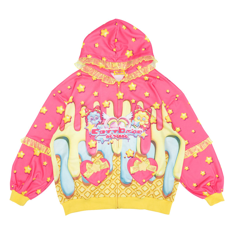 YEN♡COTTBABE ZIPパーカー – ACDC RAG