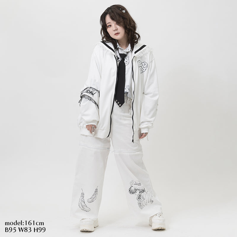 Ribcage Angel Sailor Jacket