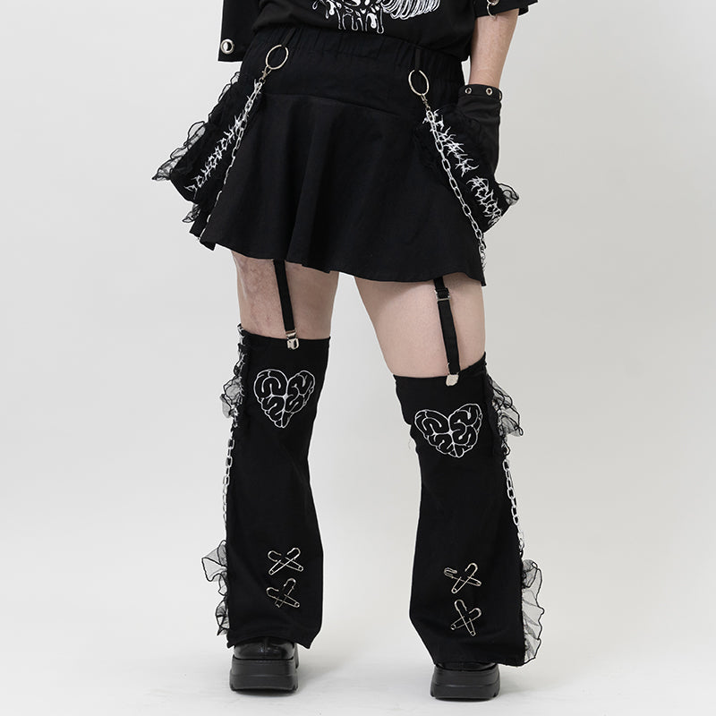 Brain Drain Girl SKIRT WITH PANTLEGS