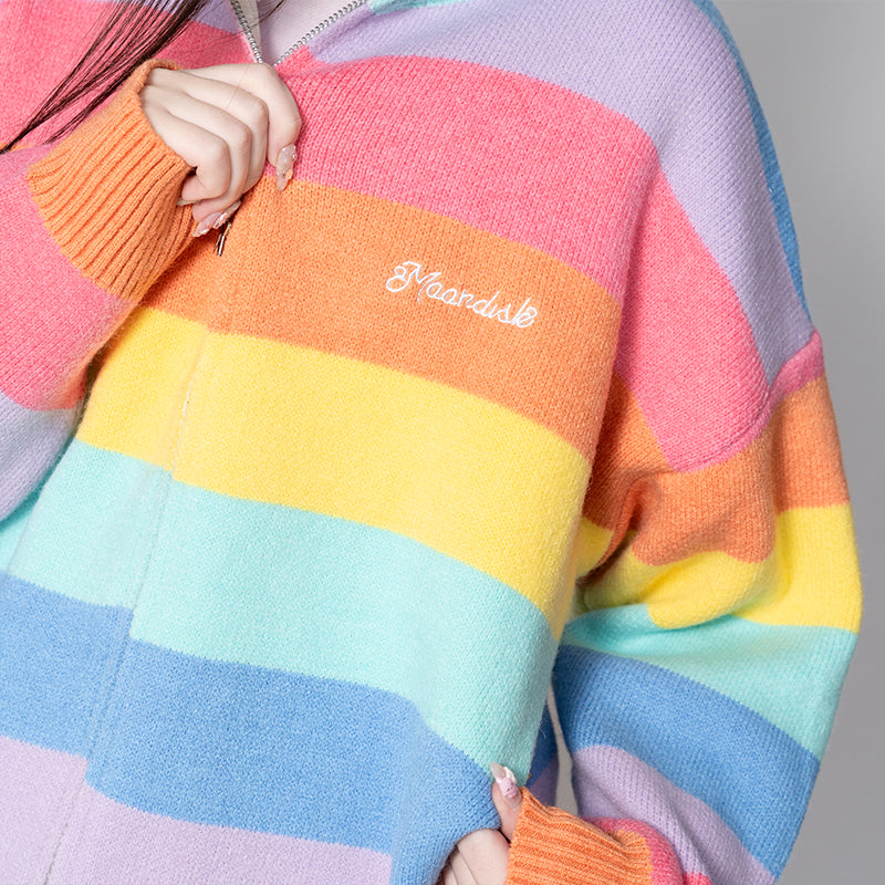 Pastel 2024 rainbow sweater