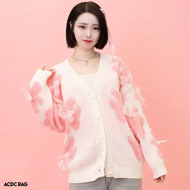Pink Flower Sweater – ACDC RAG
