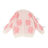 Pink Flower Sweater