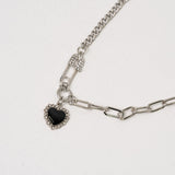 SPARKLE HEART NECKLACE