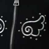 天使 BIGZIPパーカー