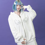 天使 BIGZIPパーカー