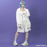 天使 BIGZIPパーカー