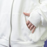 天使 BIGZIPパーカー