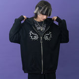 天使 BIGZIPパーカー