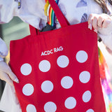 ACDC ドットトートバッグ