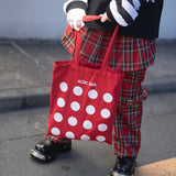 ACDC ドットトートバッグ