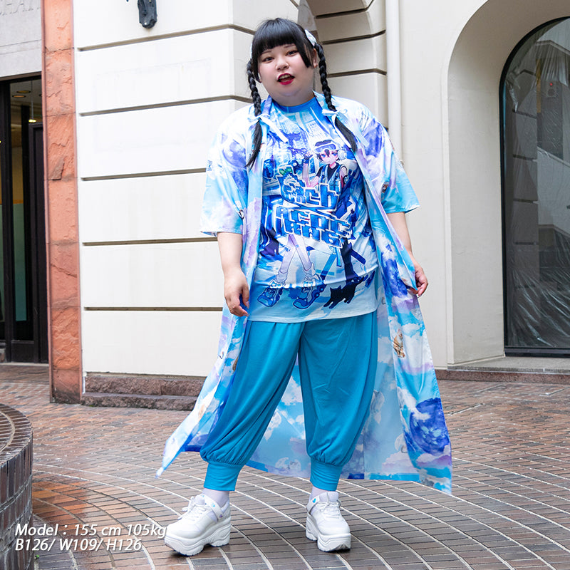 I read an image to a gallery viewer, Angel CAT Kimono (Plus Size Ver.)