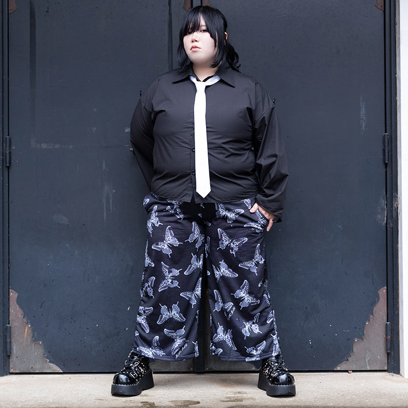 Butterfly Wide Pants (Plus Size Ver.)