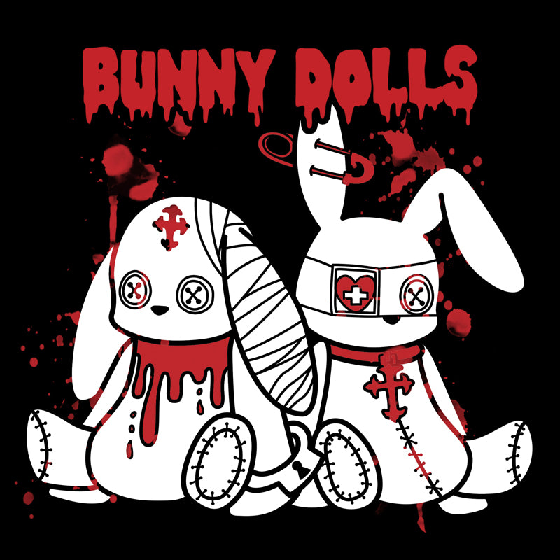 I read an image to a gallery viewer, Bunny Dolls Huge T-Shirt (Plus Size Ver.)