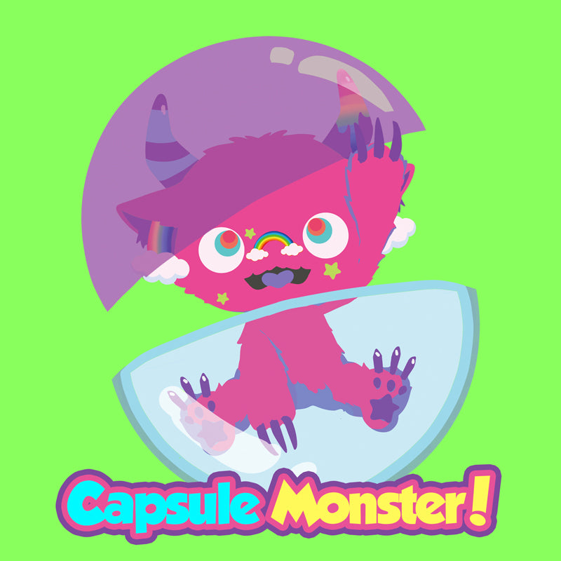I read an image to a gallery viewer, Capsule Monster Chibi T-Shirt