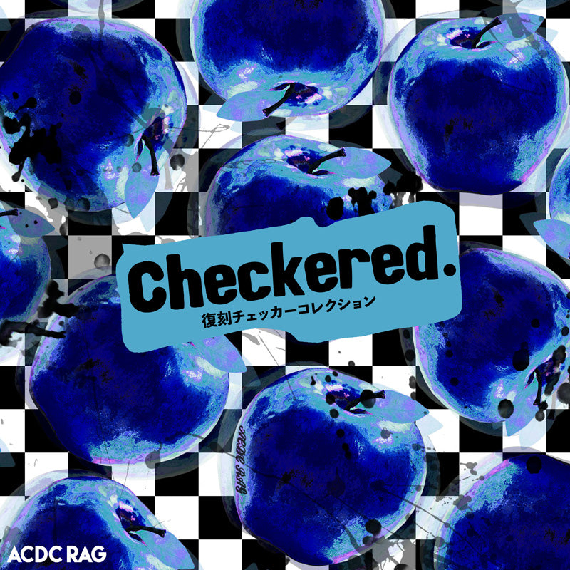 I read an image to a gallery viewer, Checkered Apple Shirt
