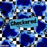 Checkered Apple Zip Big Hoodie