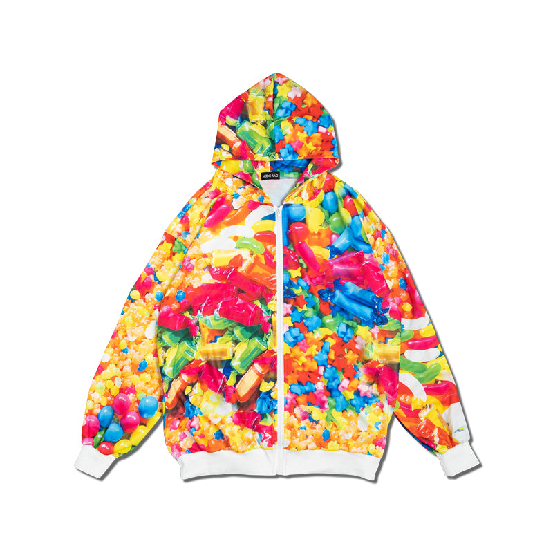 POP Candy ZIP BIG Hoodie (Plus Size Ver.) – ACDC RAG