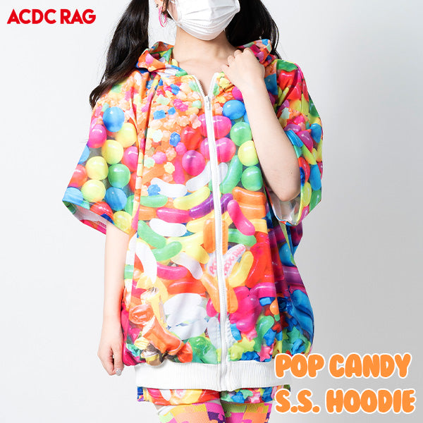 [Short sleeve] POP Candy ZIP BIG Parka – ACDC RAG