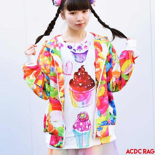 POP Candy ZIP BIG Hoodie – ACDC RAG