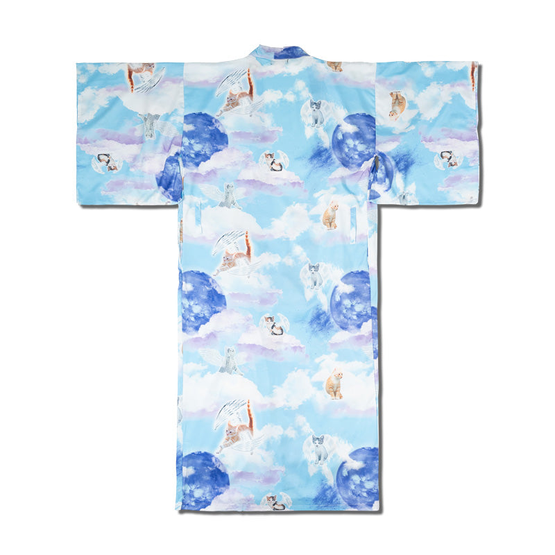 I read an image to a gallery viewer, Angel CAT Kimono (Plus Size Ver.)