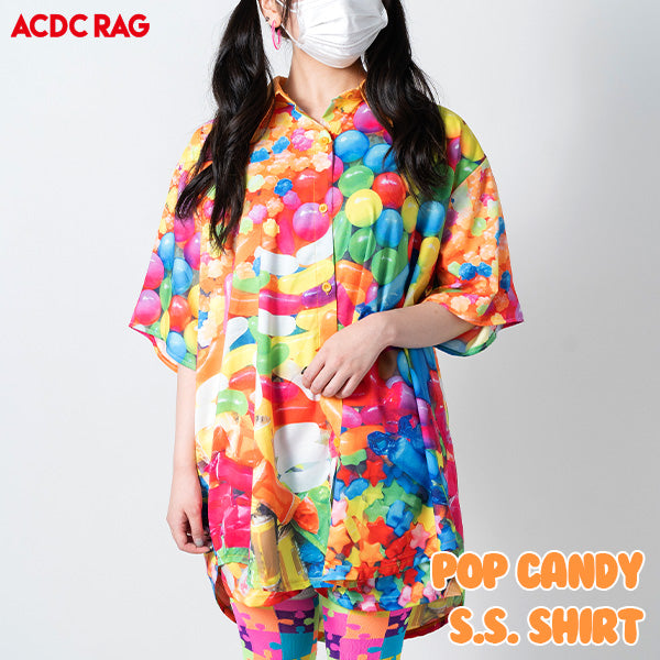 I read an image to a gallery viewer, [Short sleeves] POP Candy Shirt