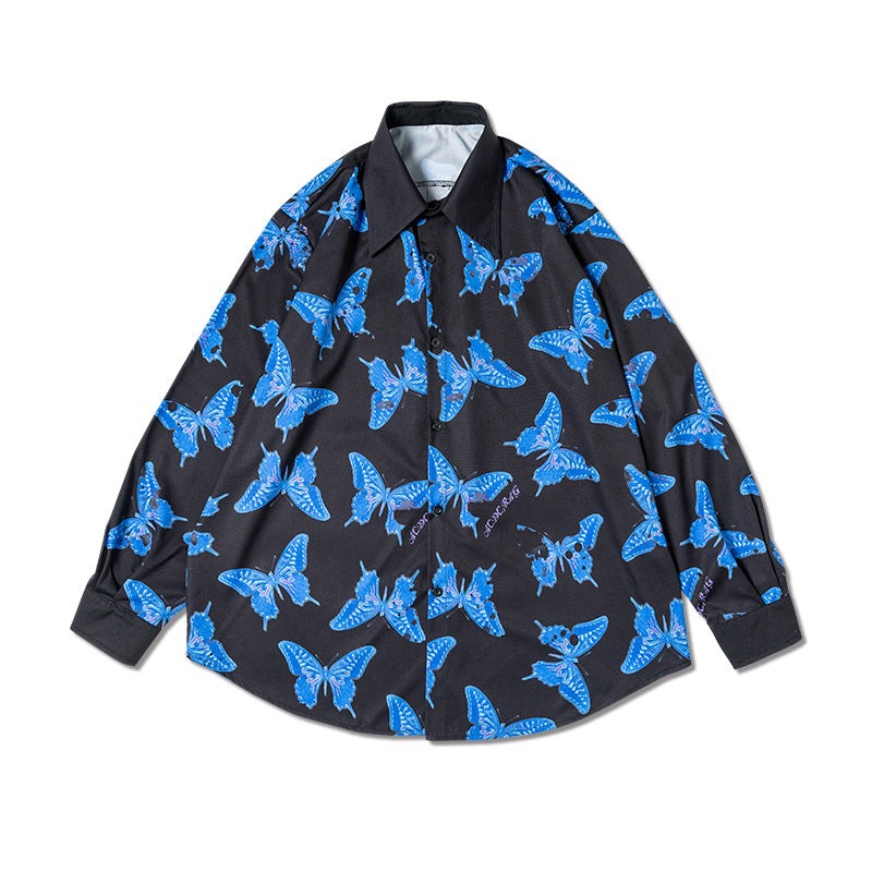 【同梱不可】 Shirt Butterfly – RAG ACDC トップス