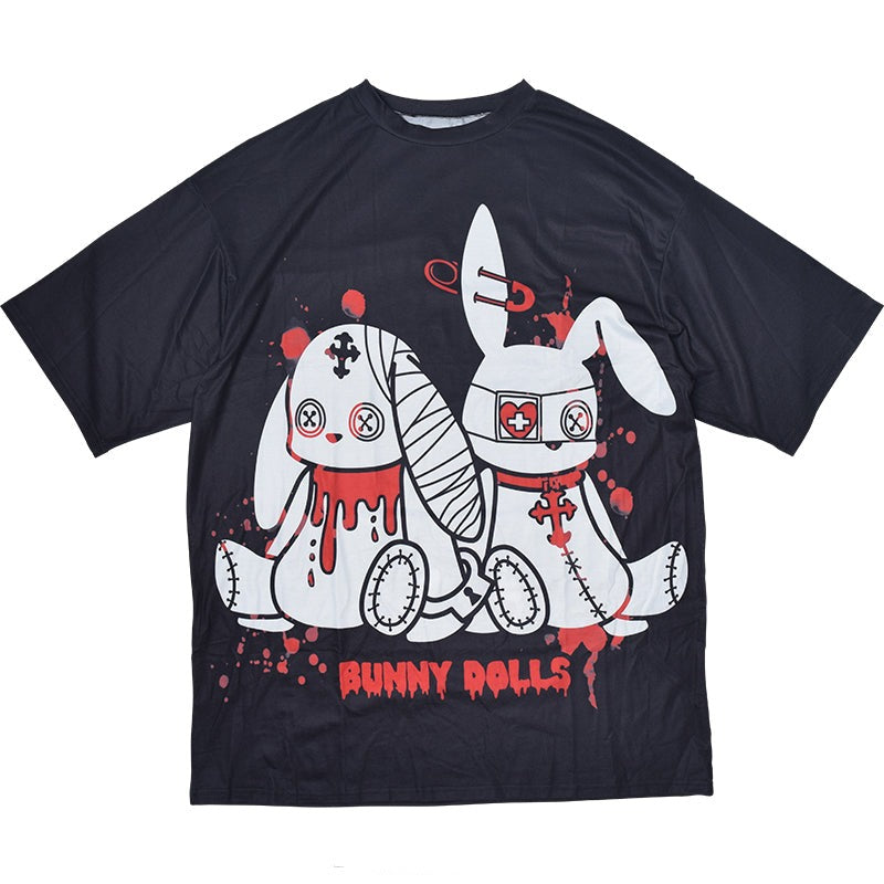Bunny Dolls Huge T-Shirt (Plus Size Ver.)
