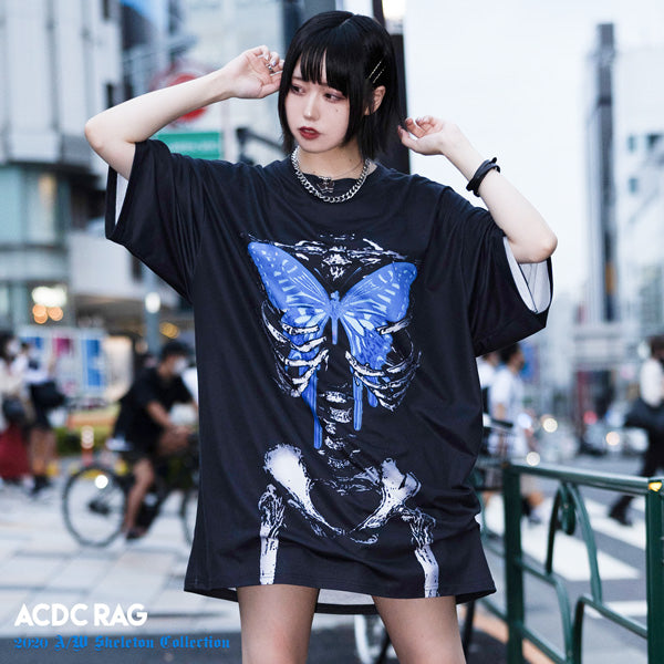 Cyber Cat Huge T-Shirts (Plus Size Ver.) – ACDC RAG