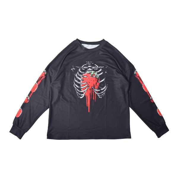 Melted Strawberry Long Sleeve Tee – ACDC RAG