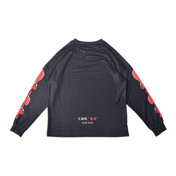 Melted Strawberry Long-Sleeve T-Shirt