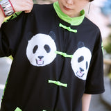 [Short Sleeve] Panda China Jacket