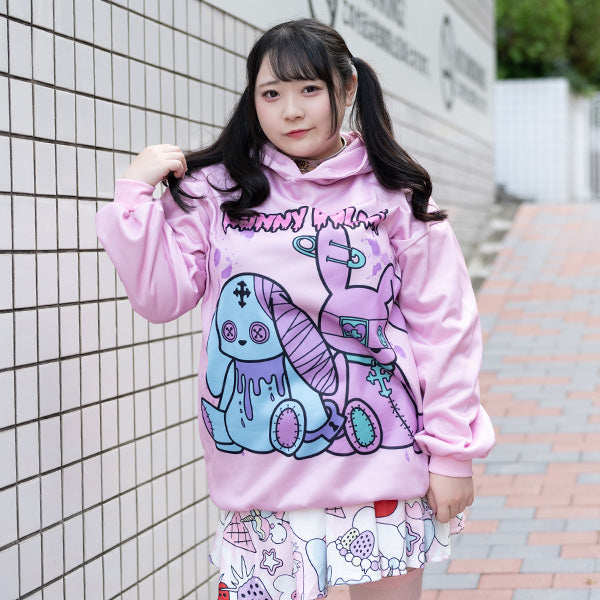 Bunny Dolls Big Hoodie