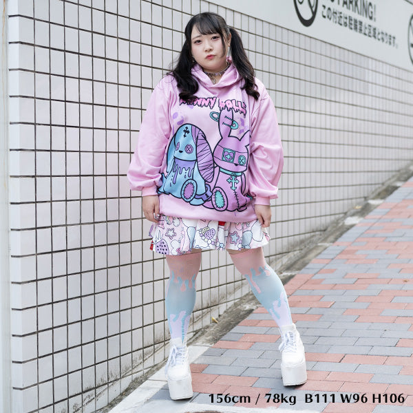 Bunny Dolls Big Hoodie