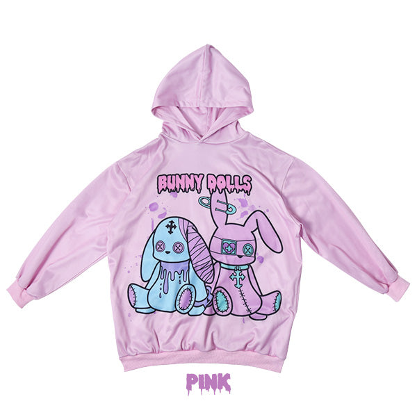 Bunny Dolls Big Hoodie