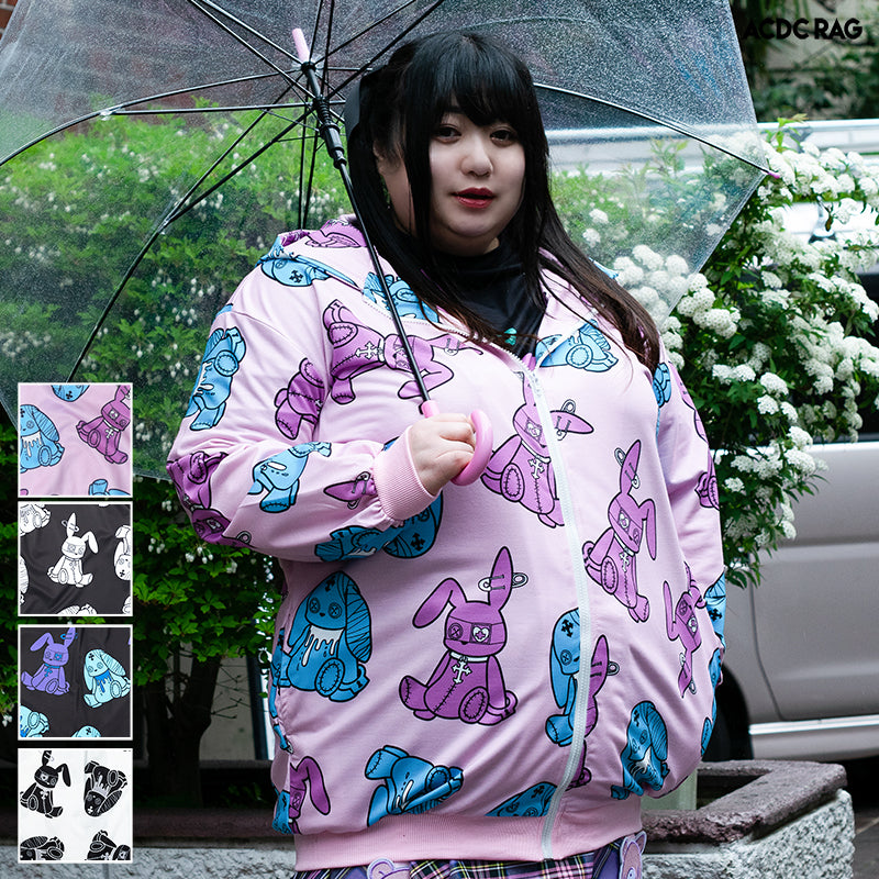 I read an image to a gallery viewer, P Bunny Dolls ZIP Big Hoodie (Plus Size Ver.)