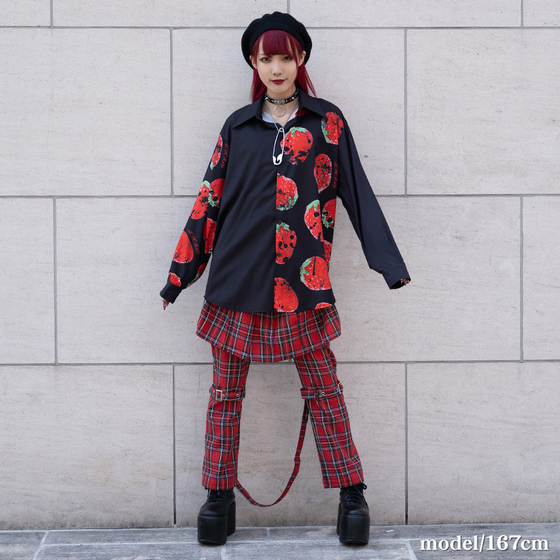 Asymmetry Strawberry Shirt – ACDC RAG