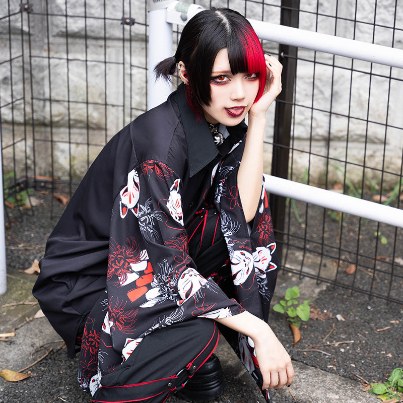 Upcycled Flannel Shirt Kimono Sleeve Dress/top Glamour Grunge
